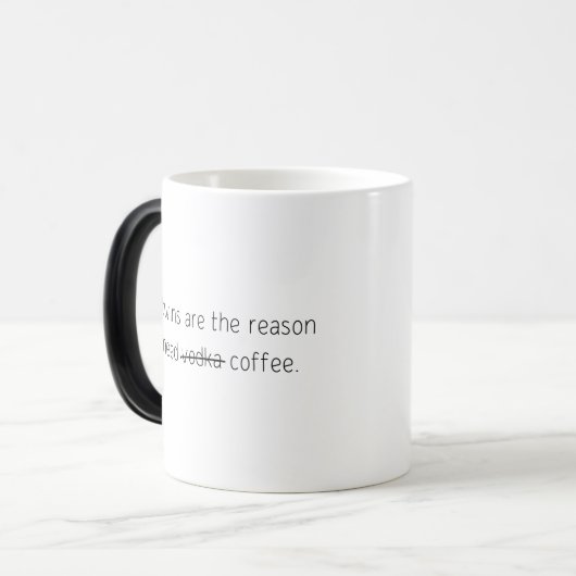 Funny Quote Trendgift Tasse Coffee Coffee Twins Vo (Vorderseite Links)