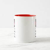 Funny Quote Zebra Tasse (Mittel)