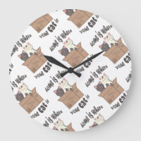 Funny quote Zuhause ist, wo Ihre Katze ist
