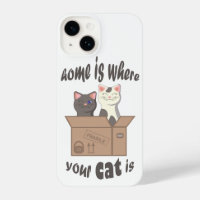 Funny quote Zuhause ist, wo Ihre Katze ist