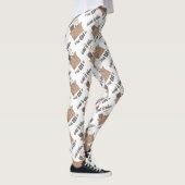 Funny quote Zuhause ist, wo Ihre Katze ist Leggings (Rechts)