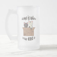 Funny quote Zuhause ist, wo Ihre Katze ist