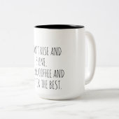 Funny quotes Coffee Cup  Zweifarbige Tasse (VorderseiteRechts)