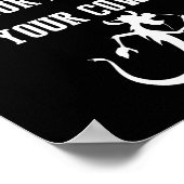 Funny Quotes Dishonie auf Ihrer Kuh S Poster (Ecke)
