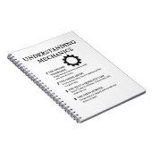 Funny Quotes für Garage Pros Notizblock (Rechte Seite)