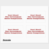 Funny Quotes für Rectangle Stickers (Blatt)