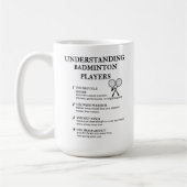 Funny Quotes für Smash-Loving Athleten Kaffeetasse (Links)