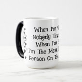Funny Quotes Kaffee Tasse (Vorderseite Links)