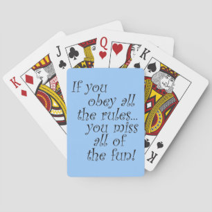 Funny quotes playingcards Spaß Witz Kartenspiel Spielkarten
