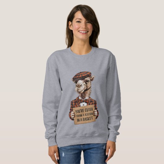 Funny Quotes Sweatshirt (Vorne ganz)
