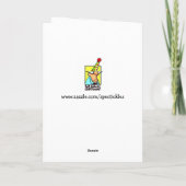 Funny R.V. Camper Spaß Grußkarte Karte (Rückseite)