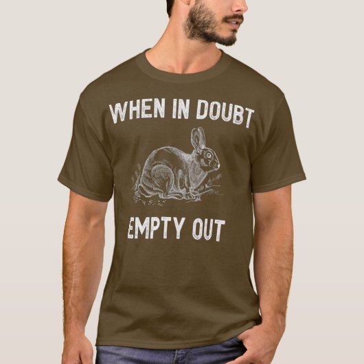 Funny Rabbit Junting Great Sarcastic Hunter T-Shirt (Vorderseite)