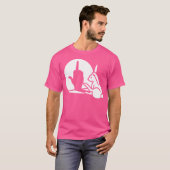 Funny Rabbit Shadow Hand Middle Finger Sign The Fi T-Shirt (Vorne ganz)