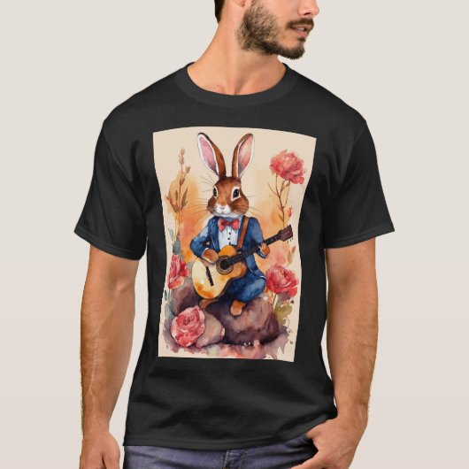 Funny Rabbit T-Shirt (Vorderseite)