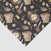 Funny Raccoon Anpassen von Text und Farbe Seidenpapier (Ausschnitt)