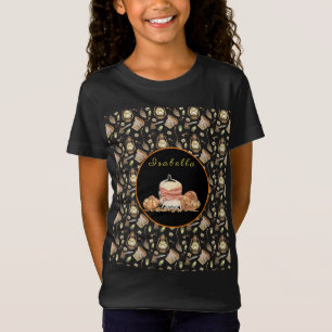 Funny Raccoon Anpassen von Text und Farbe T-Shirt