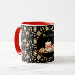 Funny Raccoon Anpassen von Text und Farbe Tasse