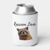 Funny Raccoon Dosenkühler (Kanne Vorderseite)