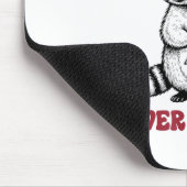 Funny Raccoon I’d Ck You Over Trash Valentines Day Mousepad (Ecke)