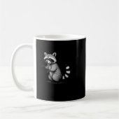 Funny Raccoon Meme Quote Humor For Men Women Boy G Kaffeetasse (Links)