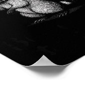 Funny Raccoon Meme Quote Humor For Men Women Boy G Poster (Ecke)