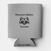 Funny Raccoon Nation Toronto Dosenkühler (Vorderseite)