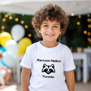 Funny Raccoon Nation Toronto T-Shirt