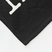 Funny Raccoon Rolling Into 2026 Retro New Year 202 Fleecedecke (Ecke)