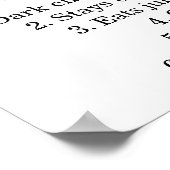 Funny Raccoon Spirit Animal Spaß Poster (Ecke)