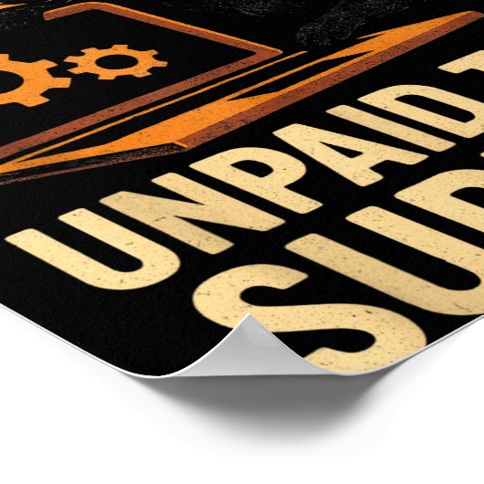 Funny Raccoon Tech Lover Graphic Tee Computer Geek Poster (Ecke)