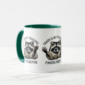 Funny Raccoon Trash Treasure raccoon ranger rick Tasse (Vorderseite Links)