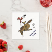 Funny Race Party Serviette (Beispiel)