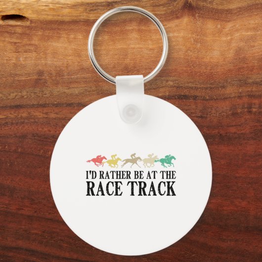 Funny Race Track Racing Geschenk Männer Frauen Coo Schlüsselanhänger (Vorderseite)