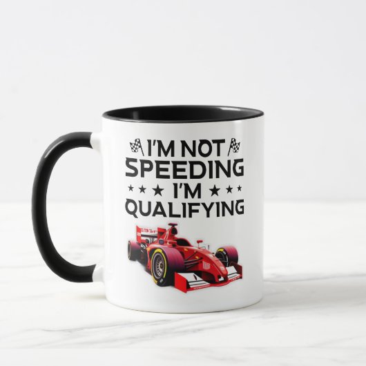 Funny Racing Lover Geschenk Formel 1 Fahrer, F1 Tasse (Links)