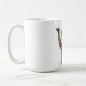 Funny racoon kaffeetasse (Links)