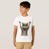 Funny racoon T-Shirt (Vorne ganz)
