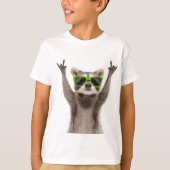 Funny racoon T-Shirt (Vorderseite)