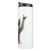 Funny racoon thermosbecher (Nach rechts gedreht)
