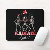 Funny Radiate Liebe Valentine Röntgen Tech Radiolo Mousepad (Mit Mouse)