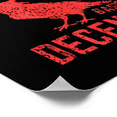 Funny Radicalized By Basic Decency Feminist Activi Poster (Ecke)