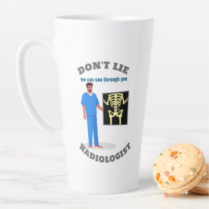 Funny Radiologist Custom Radiology Specialty Milchtasse