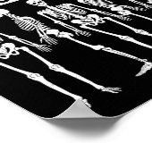 Funny Radiologist Joke Radiology Spaß Krass Tech Poster (Ecke)