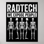 Funny Radiologist Joke Radiology Spaß Krass Tech Poster (Vorne)