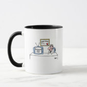 Funny Radiologist X-Ray Tech Cartoon Tasse (Links)