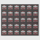 Funny Radiology Xray Bones Krass Tech Radiologin Geschenkpapier (Flach)