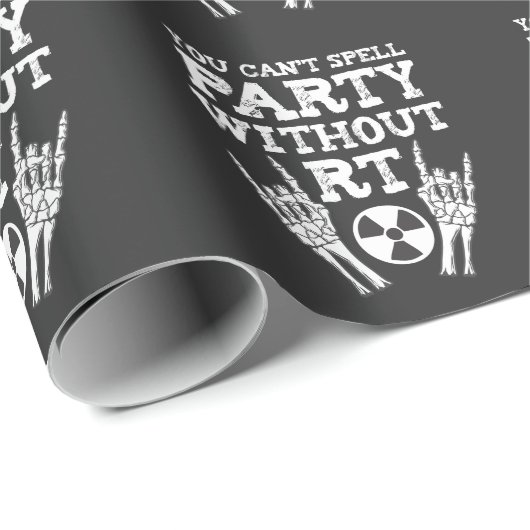 Funny Radiology Xray Party Krass Tech Radiologe Geschenkpapier (Rolleneckpunkt)