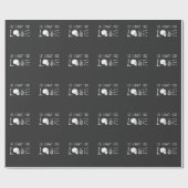 Funny Radiology Xray Skeleton Krass Tech Radiologi Geschenkpapier (Flach)