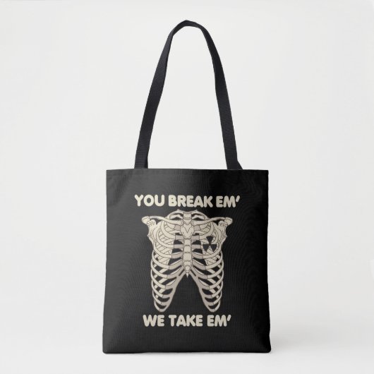 Funny Radiology Xray Skeleton Krass Technology Tasche (Vorderseite)