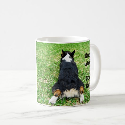 Funny räess What Corgi Hintern Kaffeetasse (VorderseiteRechts)