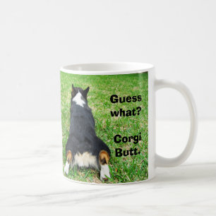 Funny räess What Corgi Hintern Kaffeetasse